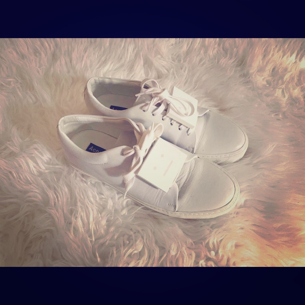 Acne studio white sneaker